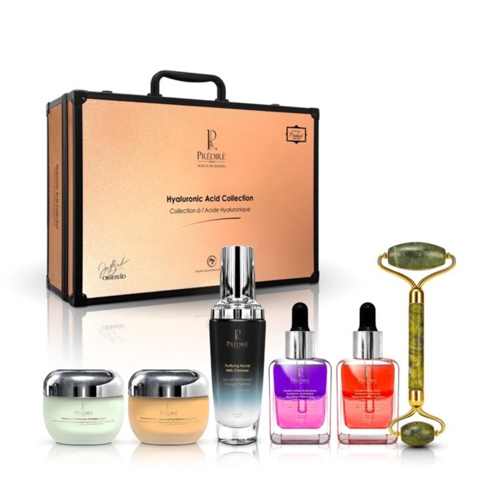 Hyaluronic Acid Collection Skincare Set- Predire- MSRP $6800- NIB